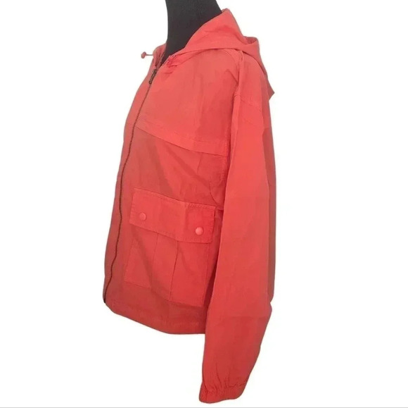 Lightweight Utility Jacket SO Size Large Coral color NWT - Picture 3 of 8
